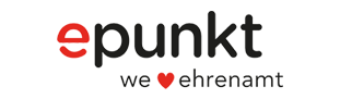 Logo epunkt – we love ehrenamt